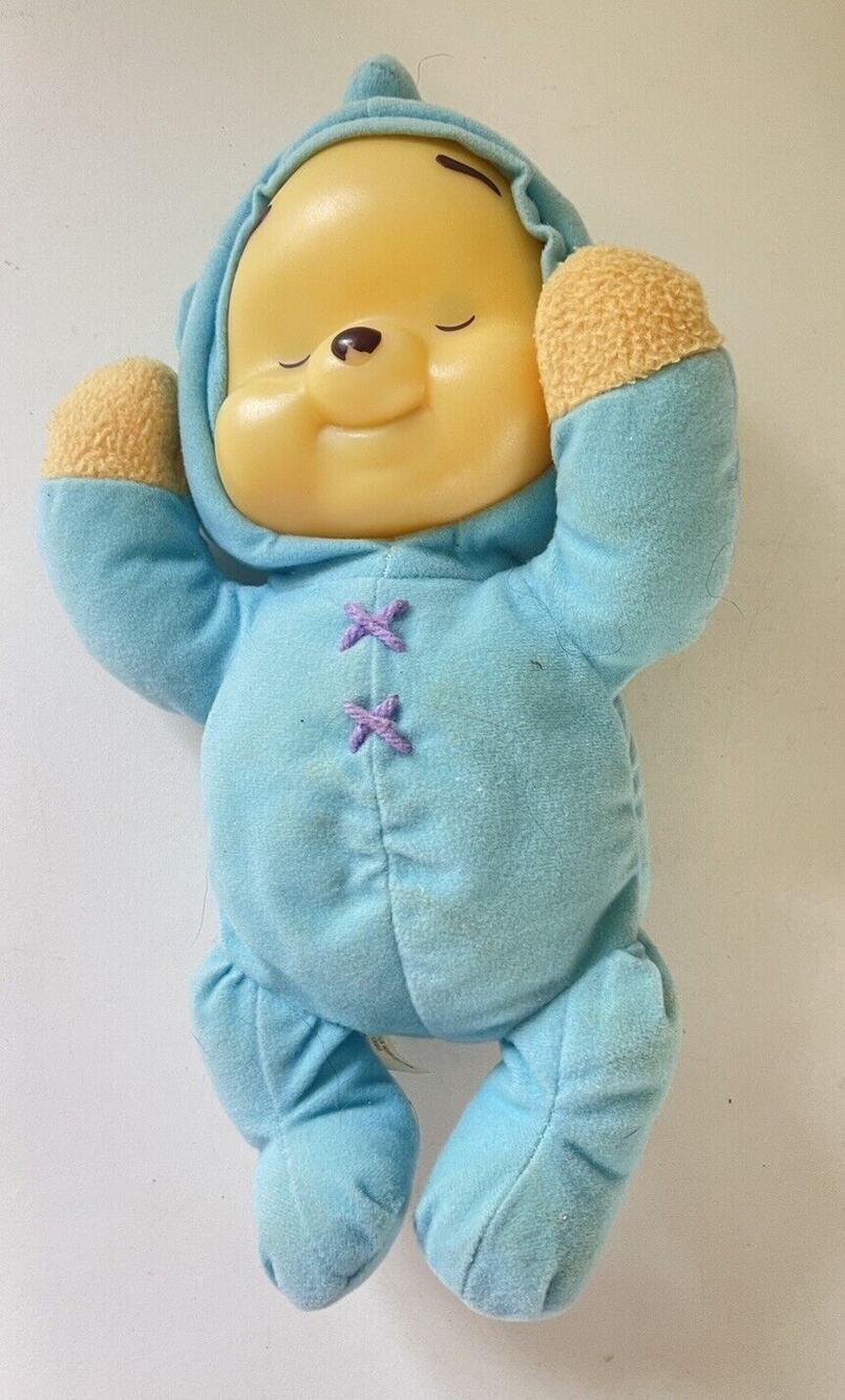 Fisher Price Winnie The Pooh Dream Glow Light Up Musical Baby Plush Toy 2003 EUC